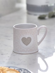 Natural Monogram Tile Pattern Mug - Image 2 of 5