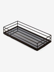 Black Rectangle Mirror Tray - Image 3 of 3