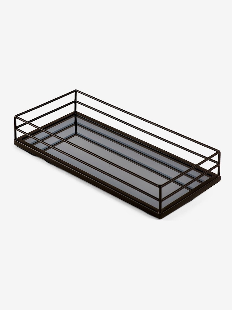 Black Rectangle Mirror Tray - Image 3 of 3