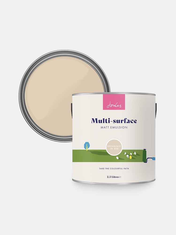 Joules Breakfast in Bed Multi Surface Matt Emulsion - Image 4 of 4