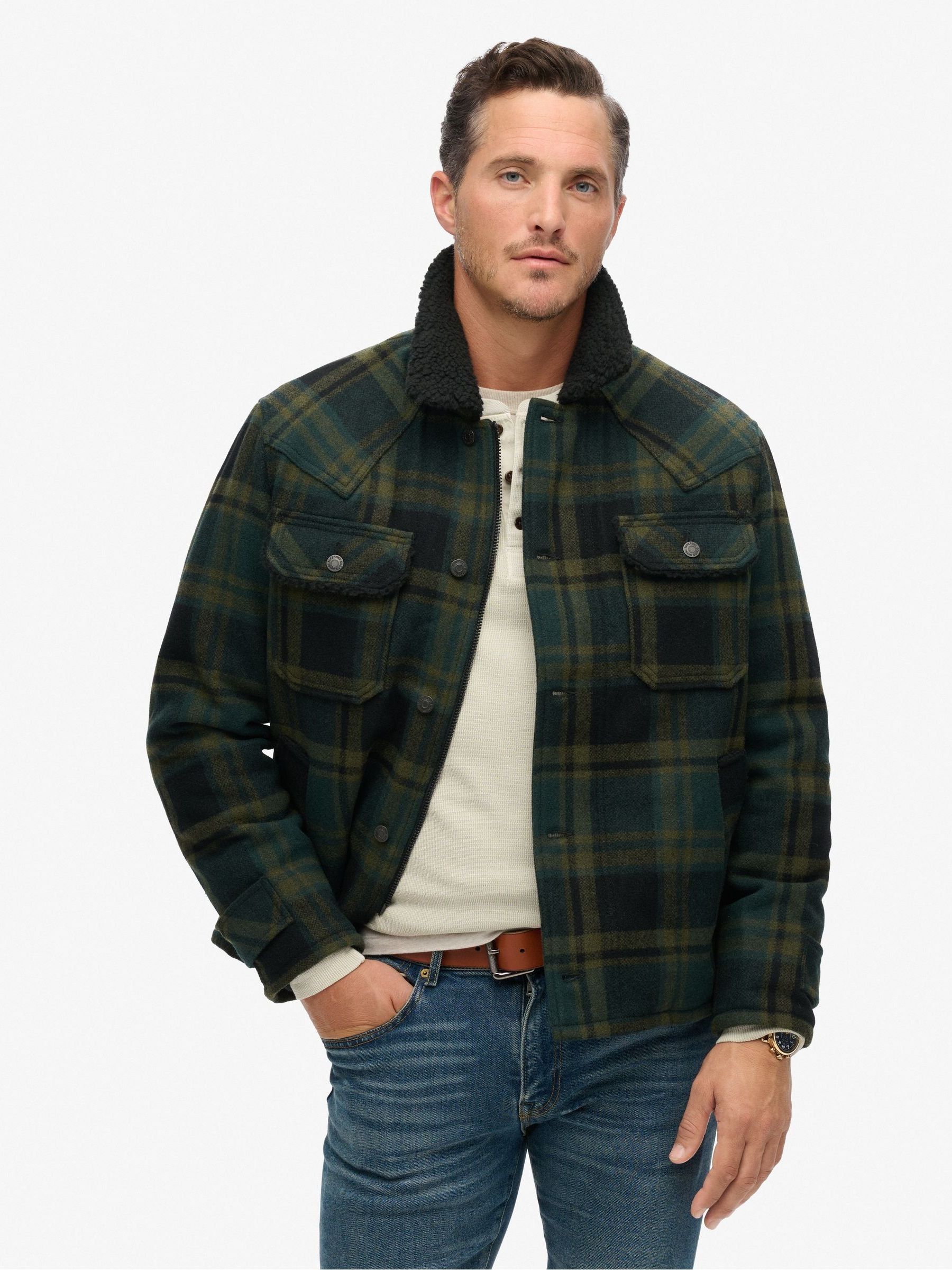 Wool chore jacket cheap