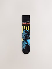 Black Star Wars Pattern Socks 3 Pack - Image 2 of 6