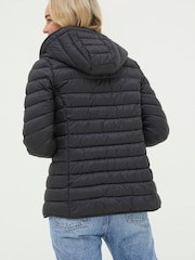 FatFace Black Ruby Lightweight Puffer Jacket - Image 2 of 5