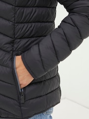 FatFace Black Ruby Lightweight Puffer Jacket - Image 4 of 5