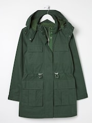 FatFace Green Waterproof Coat - Image 6 of 6