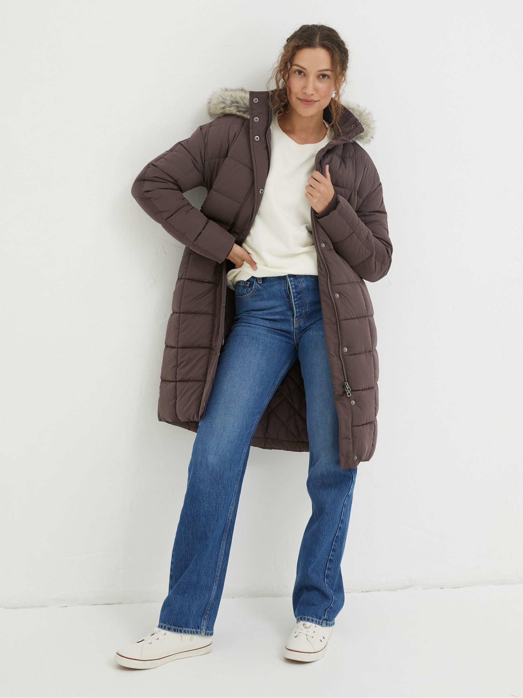 Next fat face coat clearance