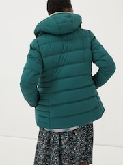 FatFace Green Lara Puffer Coat - Image 2 of 5