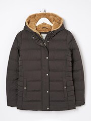 FatFace Black Lara Puffer Coat - Image 5 of 5