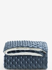 Blue Bobble Fleece Blanket - Image 2 of 5