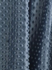 Blue Bobble Fleece Blanket - Image 3 of 5