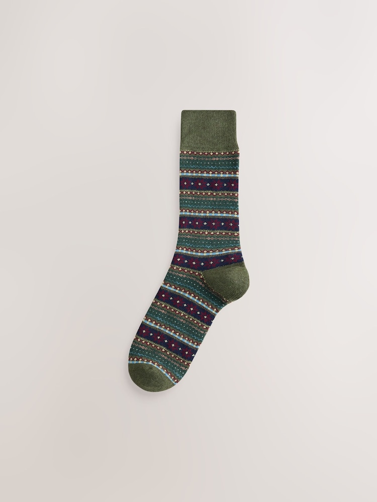 Socket Red Colour Buy Red/Green Twist Ribbed Socks 4 Pack from Next Saudi Arabia