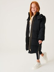 Mint Velvet Black Padded Coat - Image 1 of 14