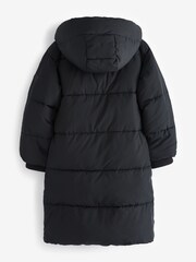 Mint Velvet Black Padded Coat - Image 10 of 14