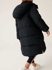 Mint Velvet Black Padded Coat - Image 3 of 14