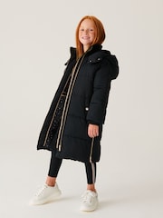 Mint Velvet Black Padded Coat - Image 4 of 14