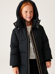 Mint Velvet Black Padded Coat - Image 5 of 14