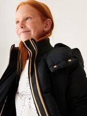 Mint Velvet Black Padded Coat - Image 6 of 14