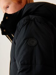 Mint Velvet Black Padded Coat - Image 7 of 14