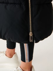Mint Velvet Black Padded Coat - Image 8 of 14