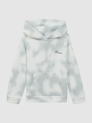Reiss Sage Melo 4-9 yrs Cotton Tie Dye Hoodie - Image 2 of 7