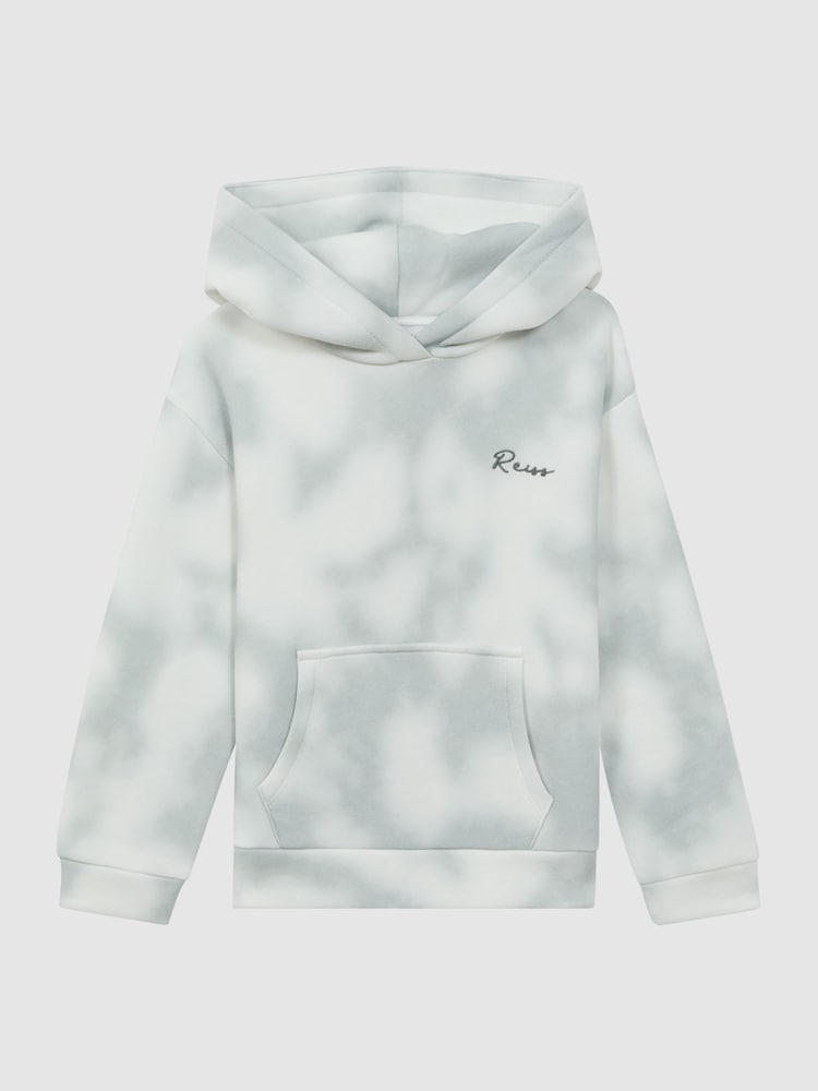 Reiss Sage Melo 4-9 yrs Cotton Tie Dye Hoodie - Image 2 of 7
