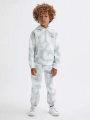 Reiss Sage Cassius Senior Cotton Tie Dye Joggers - Image 3 of 6