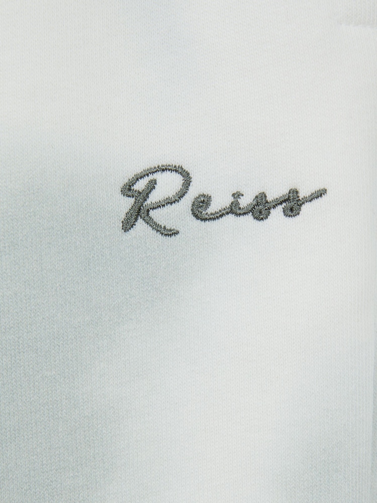 Reiss Sage Cassius Senior Cotton Tie Dye Joggers - Image 6 of 6