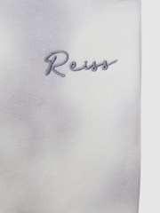 Reiss Blue Cassius 4-9 yrs Cotton Tie Dye Joggers - Image 6 of 6