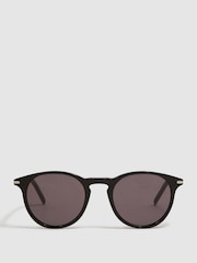 Paige Round Acetate Frame Sunglasses - Image 1 of 5