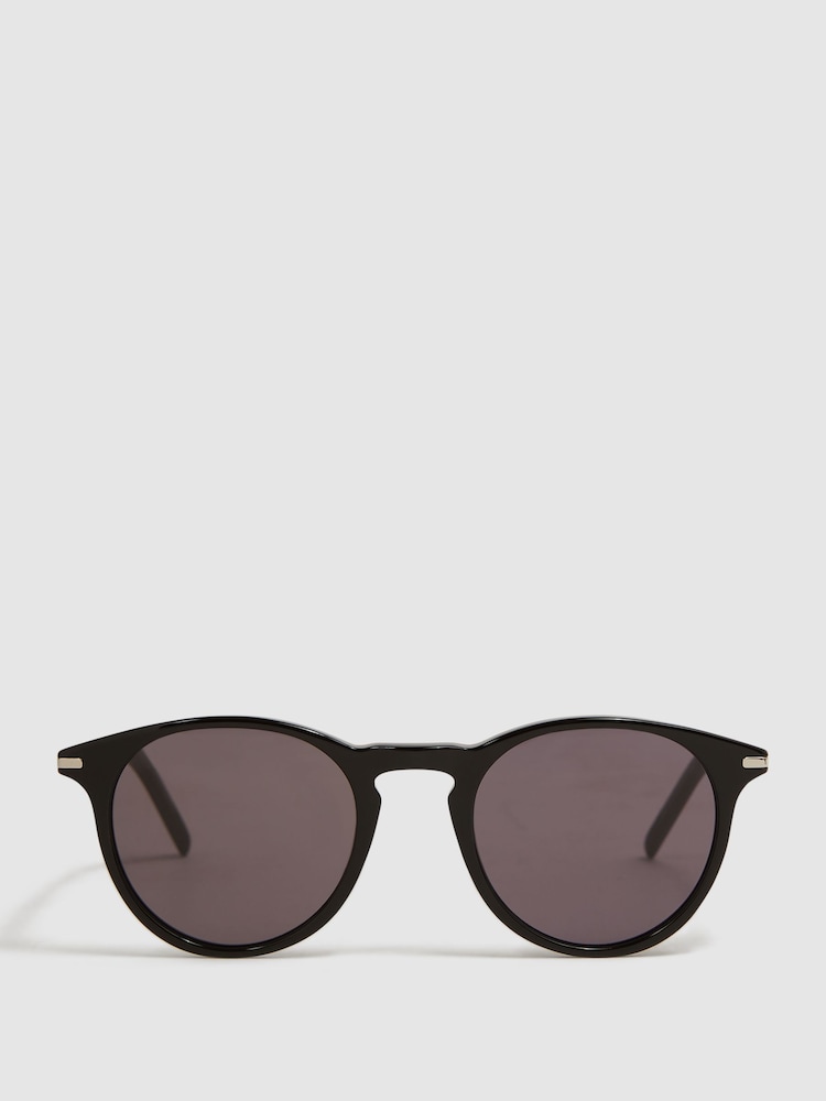 Paige Round Acetate Frame Sunglasses - Image 1 of 5