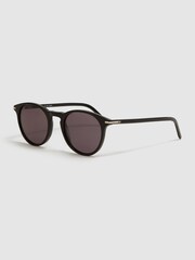 Paige Round Acetate Frame Sunglasses - Image 4 of 5