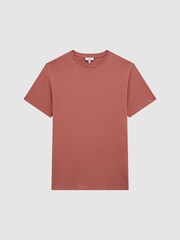 Reiss Faded Rose Bless Marl Crew Neck T-Shirt - Image 2 of 6