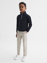Reiss Stone Eastbury 9-14 yrs Slim Fit Chinos - Image 1 of 8