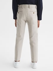 Reiss Stone Eastbury 9-14 yrs Slim Fit Chinos - Image 5 of 8
