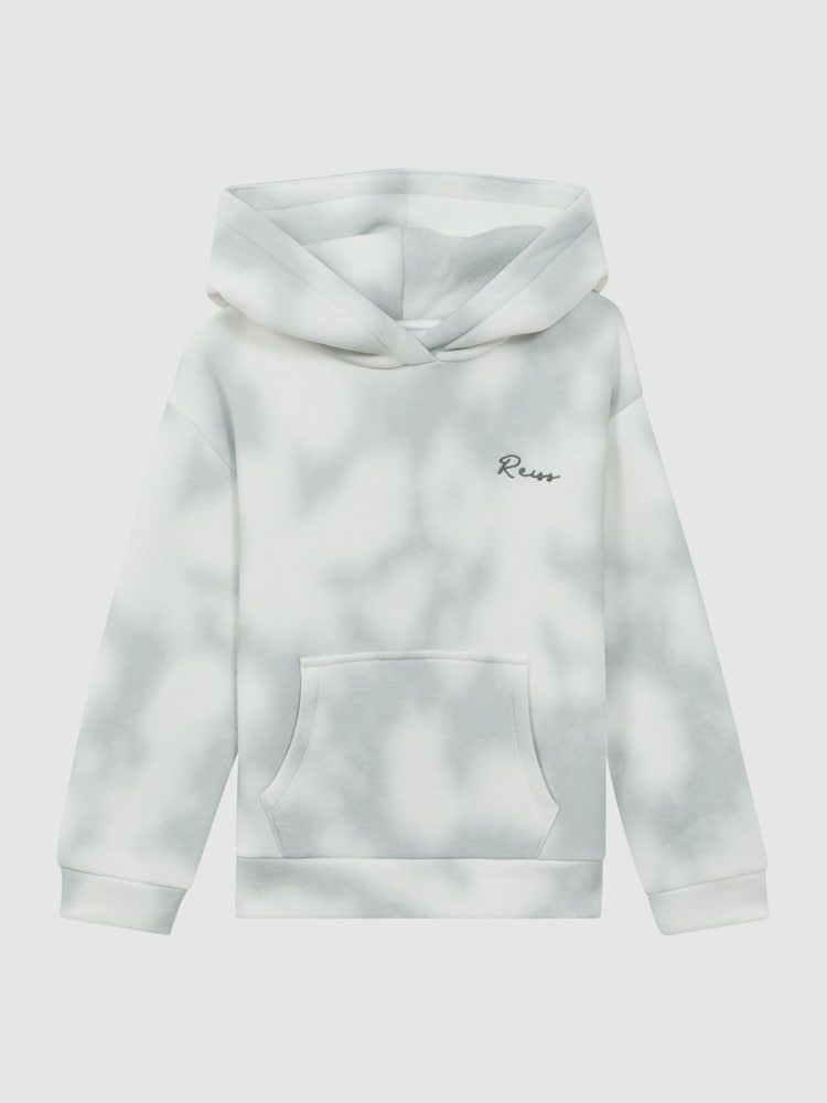 Reiss Sage Melo 9-12 yrs Cotton Tie Dye Hoodie - Image 2 of 7