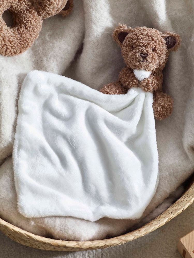 Brown Bear Baby Comforter - Image 1 of 3