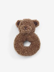Brown Borg Bear Baby Rattle - Image 3 of 3