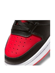 Nike Red Youth Court Borough Mid Trainers - Image 9 of 11