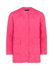 F&F Pink Fashion Onion Quilted Bomber Jacket - Image 5 of 5
