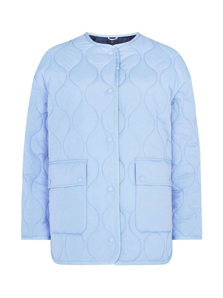 F&F Blue Fashion Onion Quilted Bomber Jacket - Image 5 of 5