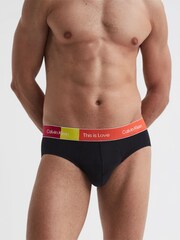 Calvin Klein Black Underwear This Is Love Briefs - Image 1 of 4