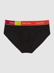 Calvin Klein Black Underwear This Is Love Briefs - Image 2 of 4