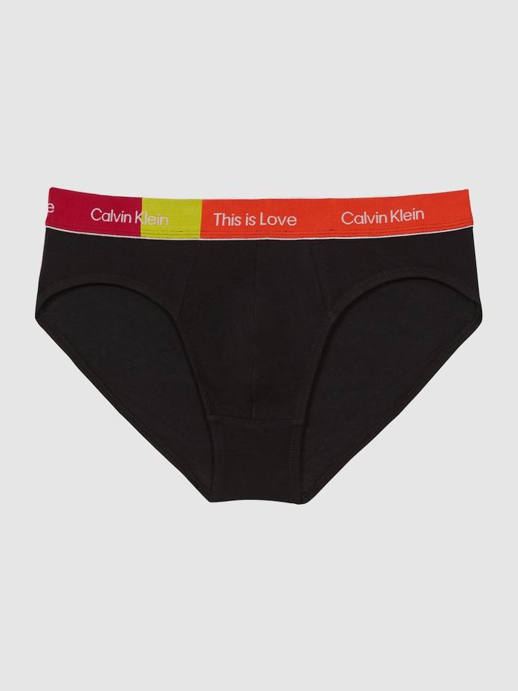 Calvin Klein Black Underwear This Is Love Briefs - Image 2 of 4