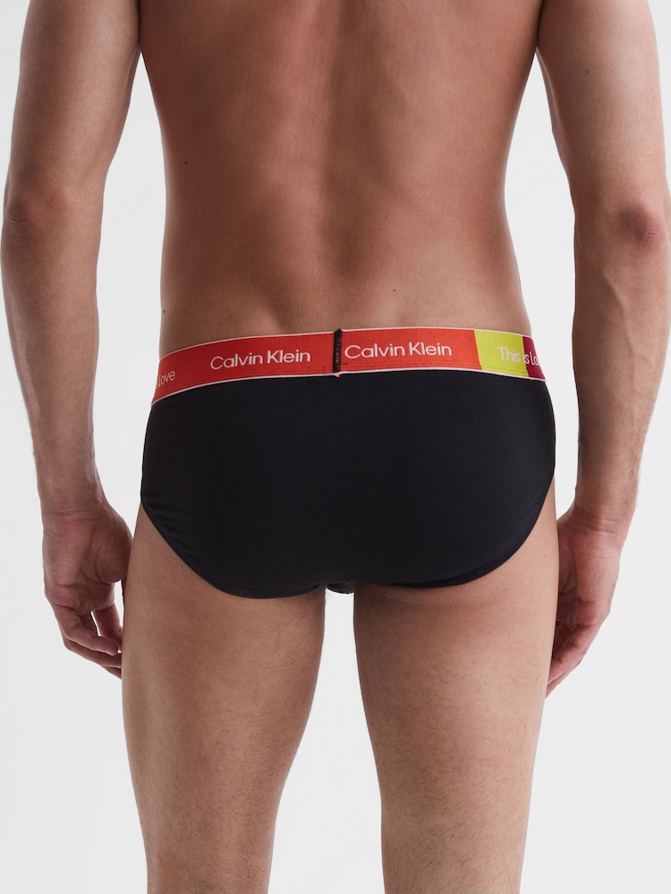 Calvin Klein Black Underwear This Is Love Briefs - Image 4 of 4
