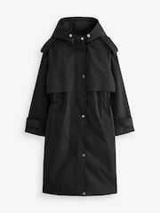 Schwarz - Leichter, spritzwasserfester Parka - Bild 6 von 8
