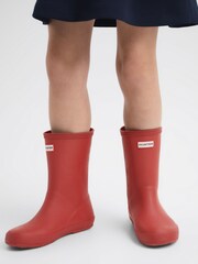 Reiss Red Hunter Little Kids First Classic Rain Boots - Image 3 of 9