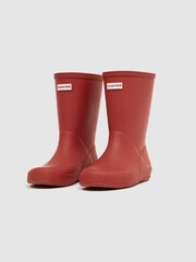 Reiss Red Hunter Little Kids First Classic Rain Boots - Image 7 of 9