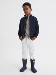 Reiss Navy Hunter Little Kids First Classic Rain Boots - Image 2 of 8
