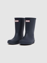 Reiss Navy Hunter Little Kids First Classic Rain Boots - Image 6 of 8