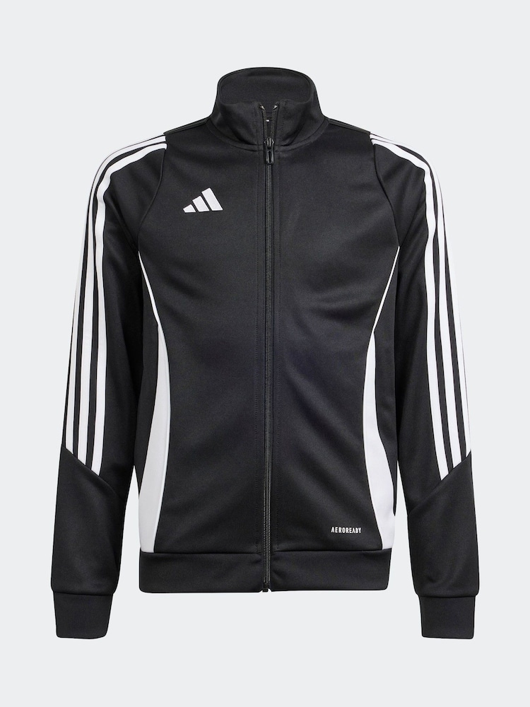 adidas Black/White Tiro 24 Training Jacket - Image 1 of 5